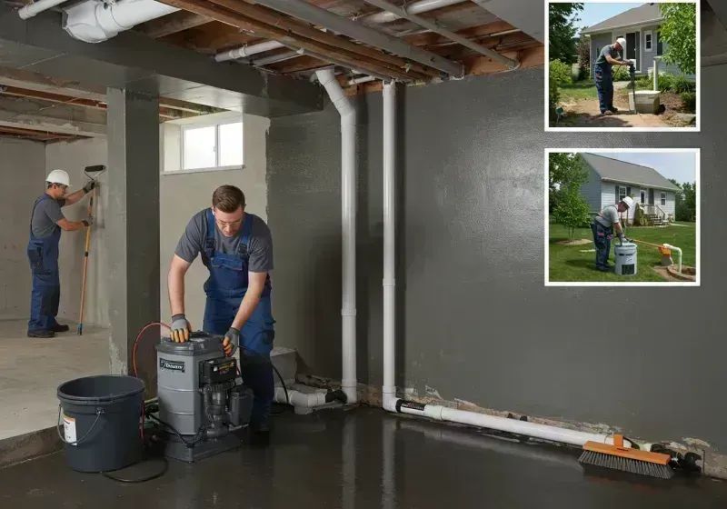 Basement Waterproofing and Flood Prevention process in Lanark, IL